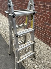 Foldable extendable ladder for sale  SELBY