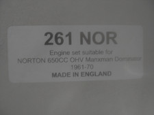 Norton 650cc ohv for sale  STOCKPORT
