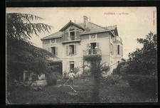 Cpa fleurie vivier d'occasion  Expédié en France