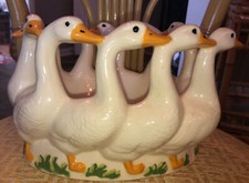 Ceramic geese circle for sale  Huntsville