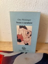 Otto weininger sesso usato  Roma