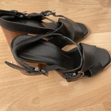 Jigsaw leather black for sale  BRACKNELL