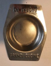Posacenere pubblicitario inox usato  Lugo