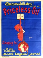Advertising posters priceless for sale  UK