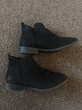 Black suede look for sale  BISHOP AUCKLAND