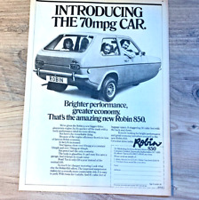 Reliant robin 850 for sale  PRESTON