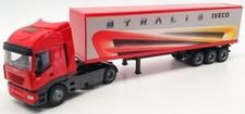 Caminhão modelo New Ray escala 1/43 15613 - Iveco Stralis Container - Vermelho comprar usado  Enviando para Brazil