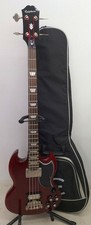 Baixo elétrico Epiphone EB-3 SG estilo 34" escala Humbuckers usado comprar usado Baixo elétrico Epiphone EB-3 SG estilo 34" escala Humbuckers usado comprar usado  Enviando para Brazil