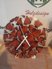 Wanduhr pflaumenholz epoxidhar gebraucht kaufen  Schwarzenfeld