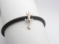 Eidechse armband silber gebraucht kaufen  Versand nach Germany