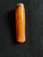 Amber silver cheroot for sale  MARKET RASEN