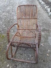 Sedia dondolo legno usato  Avellino