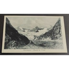 Cartolina courmayeur glacier usato  Alessandria