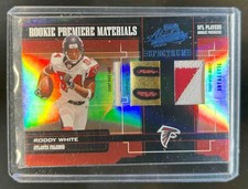 2005 Playoff Absolute Roddy White Rookie Premiere Triple Spectrum Patch RC #/75 comprar usado 2005 Playoff Absolute Roddy White Rookie Premiere Triple Spectrum Patch RC #/75 comprar usado  Enviando para Brazil