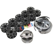 Usado, GANCHO ROTATIVO E ESTOJO DE BOBINA E 10 BOBINAS ADEQUADAS PARA CANTOR 20U BROTHER B651 CONSEW 99 103 comprar usado  Enviando para Brazil