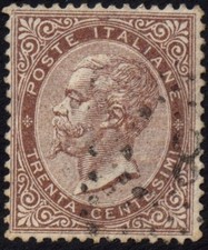 Italia regno 1863 usato Italia regno 1863 usato  Firenze