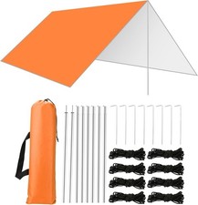 Camping fly tarp for sale  SALFORD