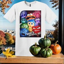 Bonito Inside Out 2 Personagens Disney Camiseta Masculina Feminina Unissex Camiseta SY60 comprar usado  Enviando para Brazil