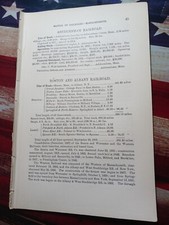 1881 train report for sale  Port Saint Lucie