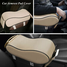 Apoio de braço de carro universal couro bege capa almofada console central automático tapete almofada, usado comprar usado  Enviando para Brazil