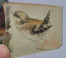 Stained glass wren for sale  BATTLE