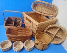 Vtg. woven wicker for sale  Stockbridge
