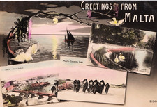 Early greetings malta for sale  BARNET