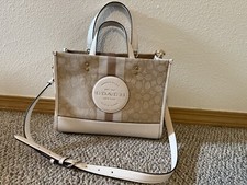 Coach leather tote for sale  Arlington