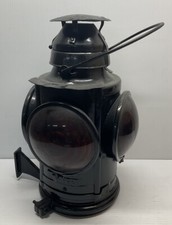 Antiga lanterna Handlan St Louis interruptor de pista 4 vias - um vidro rachado, usado comprar usado  Enviando para Brazil