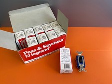 Interruptor de pólo duplo Pass & Seymour 15A 120/277VAC Qtd. 10  comprar usado  Enviando para Brazil