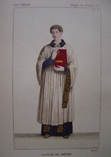 Belle gravure costume d'occasion  Brumath
