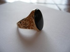 9ct gold onyx for sale  NEWCASTLE UPON TYNE