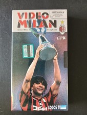Vhs videocalcio videomilan usato  Italia