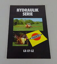 Prospekt broschüre hardi gebraucht kaufen  Jever