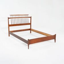 1959 Thomasville American Black Walnut Moderno Tamanho Completo Cabeceira/Quadro de Cama, usado comprar usado  Enviando para Brazil