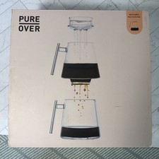 Conjunto gotejador Pure Over Coffee edição mais nova com base de cerâmica preta não usado comprar usado  Enviando para Brazil