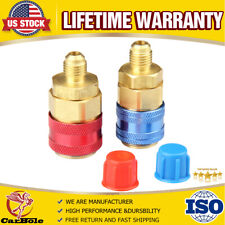 Kit alto baixo adaptador de acoplador rápido CA para conversão de mangueira Freon Manifold Gauge comprar usado  Enviando para Brazil
