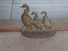 Geese ducks brass for sale  SANDOWN