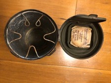 Contenitore metallo maschera usato  Italia