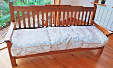 Hard wood bench for sale  LANARK