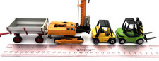 Usado, 4 veículos de construção cerca de 2" - 3 1/2" vagão 2 empilhadeiras pilha driver comprar usado  Enviando para Brazil
