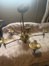 LUSTRE BOLA BRONZE VINTAGE 5 BRAÇOS (desmontado) comprar usado LUSTRE BOLA BRONZE VINTAGE 5 BRAÇOS (desmontado) comprar usado  Enviando para Brazil