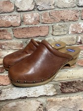 Scholl brown leather for sale  PAR