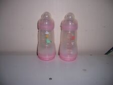 MAM Baby Bottle Easy Start Anti-Colic 9 oz bolsa cinza lote rosa comprar usado  Enviando para Brazil