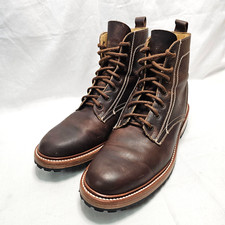 Botas de tornozelo casuais Stetson Chukka couro marrom 12-020-2031-3758 masculinas tamanho 10D, usado comprar usado  Enviando para Brazil