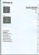 Roland Owner's Manual for KC-80 & KC-200 Keyboard Amplifier comprar usado  Enviando para Brazil