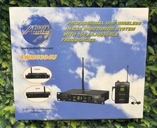 Usado, Audio2000'S AWM6304U UHF 100 sistema de monitor intra-auricular sem fio frequência selecionável comprar usado  Enviando para Brazil