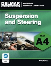ASE Test Preparation - A4 Suspension and Steering by Delmar segunda mano  Embacar hacia Mexico