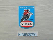 Autocollant visa motorcycle d'occasion  Hergnies