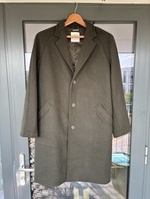 Percival olive overcoat for sale  LONDON